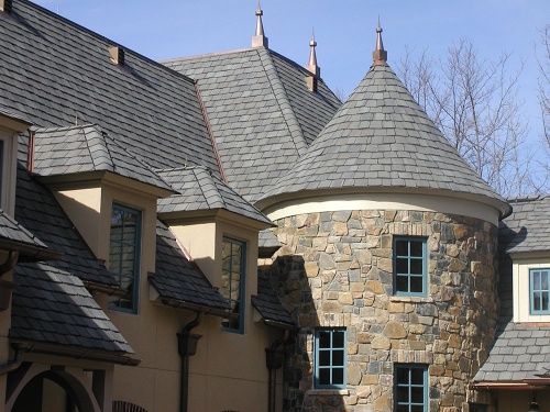Трехслойная гибкая черепица shinglas Континент Континент Европа
