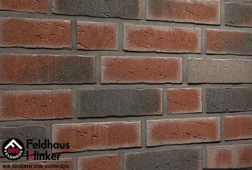 Фасадная плитка ручной формовки Feldhaus Klinker R770 vascu cerasi venito, 240*71*14 мм